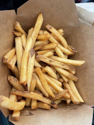 Large fries   at BeetBox in Vancouver