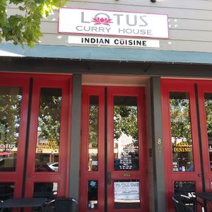 Lotus Curry House Entrance at Lotus Curry House in Novato