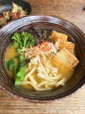 Yasai udon  at Sober Ramen in Geelong