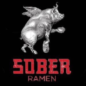 Logo at Sober Ramen in Geelong