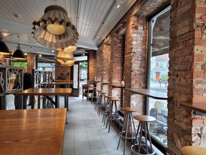 Inside at Kaffebrenneriet in Fredrikstad