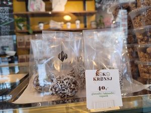 Vegan bites at Kaffebrenneriet in Fredrikstad