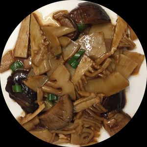 Mushrooms and Bamboo at Capitale Della Cina in Florence