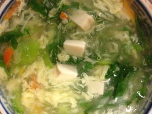 Tofu Soup at Capitale Della Cina in Florence