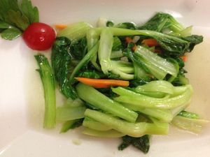 Stir Fry Bok Choy at Capitale Della Cina in Florence
