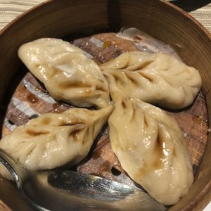 Vegetarian dumplings at Capitale Della Cina in Florence