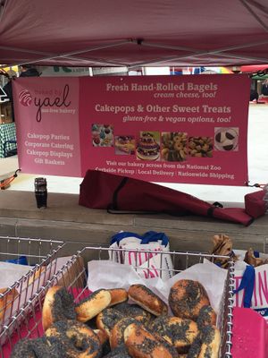 Vegan options at Old Town Farmers Market in Alexandria