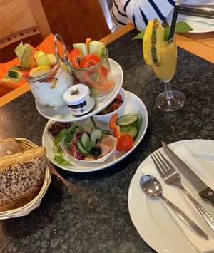 Vegan vital & fit breakfast  at Kaiser in Bad Kissingen