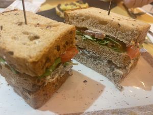 ‘Tina’ sandwich  at Gatto Bistrot in Portici