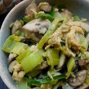 salteado de tempe y puerro at MacroVital in Alcoi