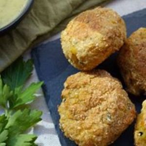 albondigas de arroz integral at MacroVital in Alcoi