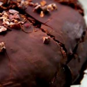 tarta de chocolate sin glunten ni azucar at MacroVital in Alcoi