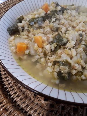 Guiso de cebada at MacroVital in Alcoi