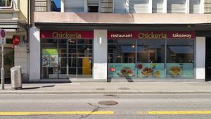 Exterior at Chickeria in Zurich