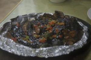 Eggplant dish at Xiang Ji Shi Jie in Harbin