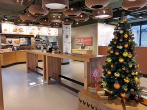 Order area at Chickeria in Buchs