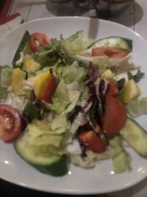 mixed salad  at Indian Palace in Olten