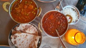 Vegan Dishes at Indian Palace in Olten