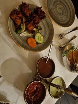 Vegan starter at Indian Palace in Olten