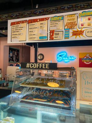 Inside at Shahar Cafe in Louisville