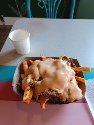 Loaded Stack at Shahar Cafe in Louisville