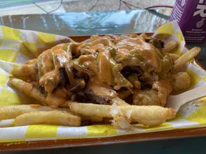 Loaded stack   at Shahar Cafe in Louisville
