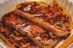 French toast  at Shahar Cafe in Louisville