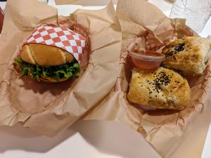 Excellent vegan food at Shahar Cafe in Louisville