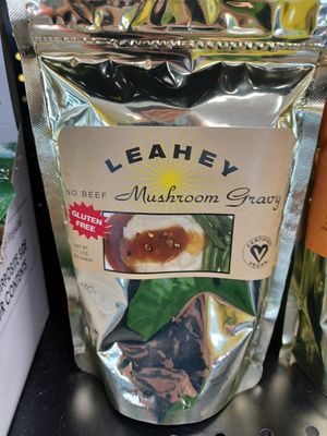 Leakey Mushroom Gravy at Veg-In-Out Market in Las Vegas
