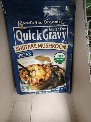 Road's End Shitake Mushroom Gravy at Veg-In-Out Market in Las Vegas