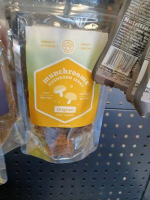 Munchrooms Jerky Original flavor at Veg-In-Out Market in Las Vegas