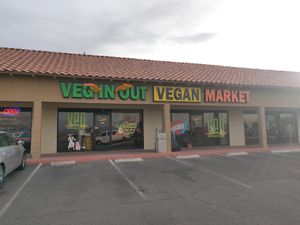 Outside at Veg-In-Out Market in Las Vegas