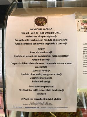 Buffet at Sani Sapori in Seriate