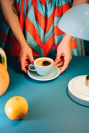 local roaster - huckleberry coffee at Somebody People in Denver