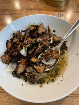 Mushrooms at Somebody People in Denver