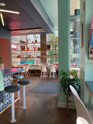 Lovely restful interior  at Somebody People in Denver