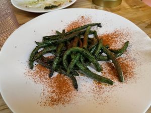 Green beans  at Somebody People in Denver