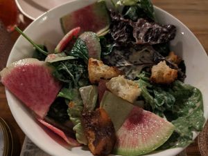 Salad at Somebody People in Denver