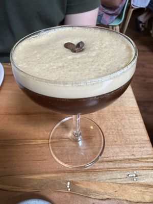 Espresso martini  at Somebody People in Denver