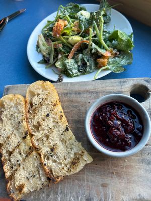 Always get the bread! at Somebody People in Denver