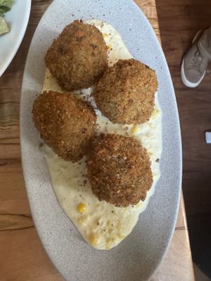 Arancini —highly recommend   at Somebody People in Denver