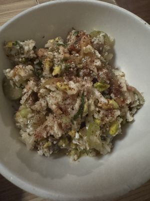 Cauliflower salad  at Somebody People in Denver