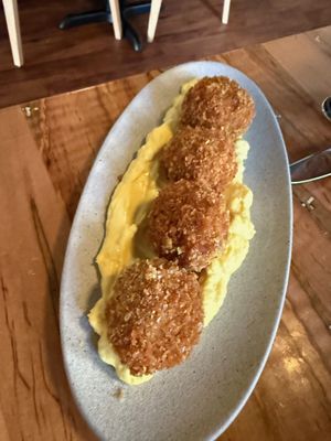 Arancini at Somebody People in Denver