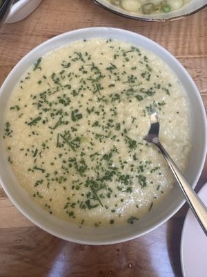 Meyer Lemon Risotto —highly recommend!  at Somebody People in Denver