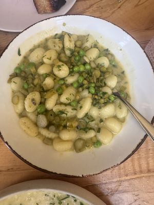 No waste gnocchi   at Somebody People in Denver