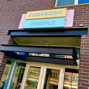 Enter here at Somebody People in Denver