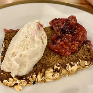 Banana bread at Somebody People in Denver