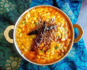 Dal tadka. My daily food at Bollywood Taco in Jinan