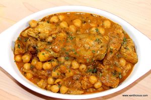 Chana masala at Bollywood Taco in Jinan