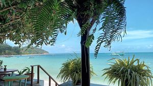 View at Foods & Roots in Koh Phangan